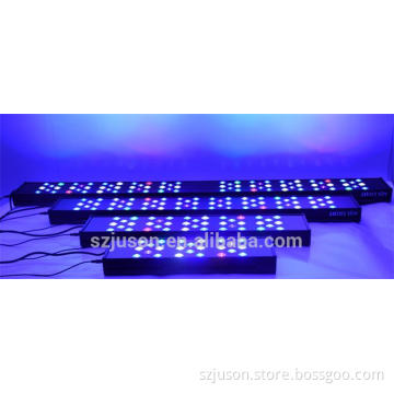 Programmable dimmable full spectrum sunrise and sunset led aquarium light for coral reef